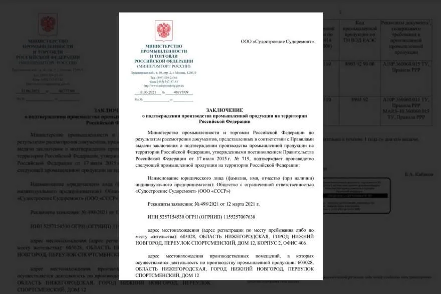 Заключение Минпромторга — что это и зачем оно нужно